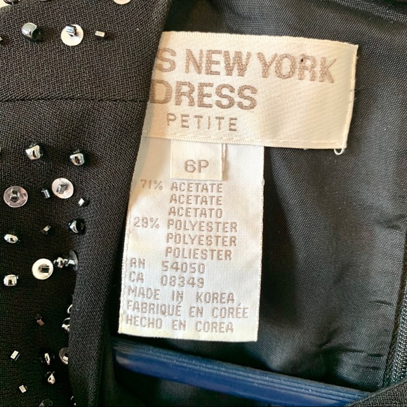JONES NEW YORK Petite Beaded Shift Dress—SZ. 6P - Picture 11 of 15